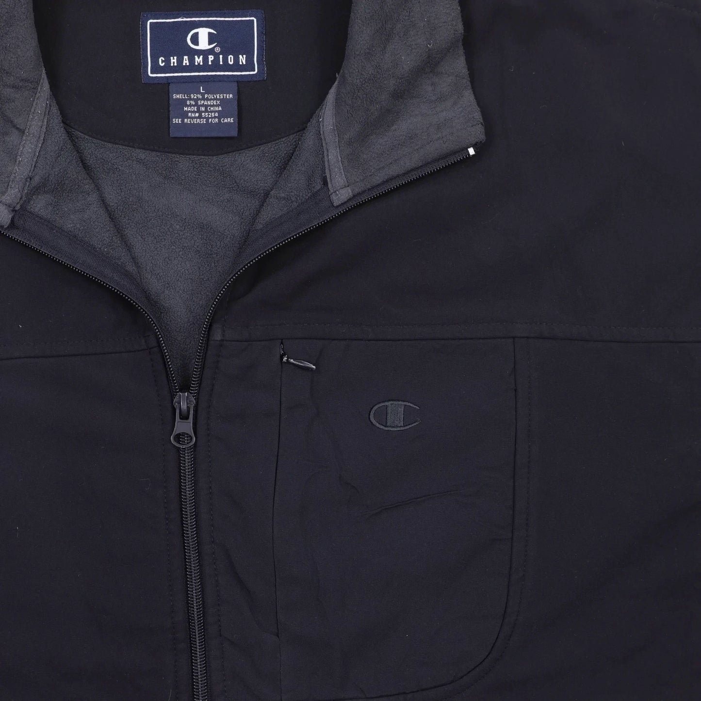 Champion Black Jacket - L