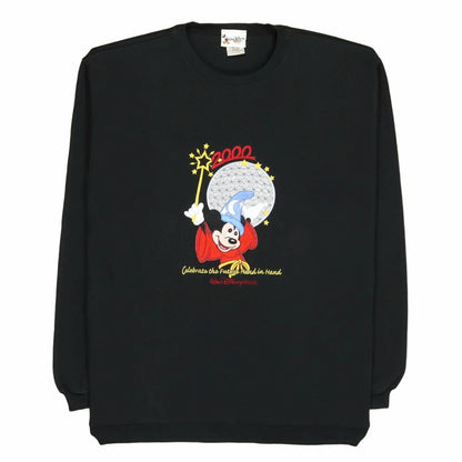 Disney Black Sweatshirt - L
