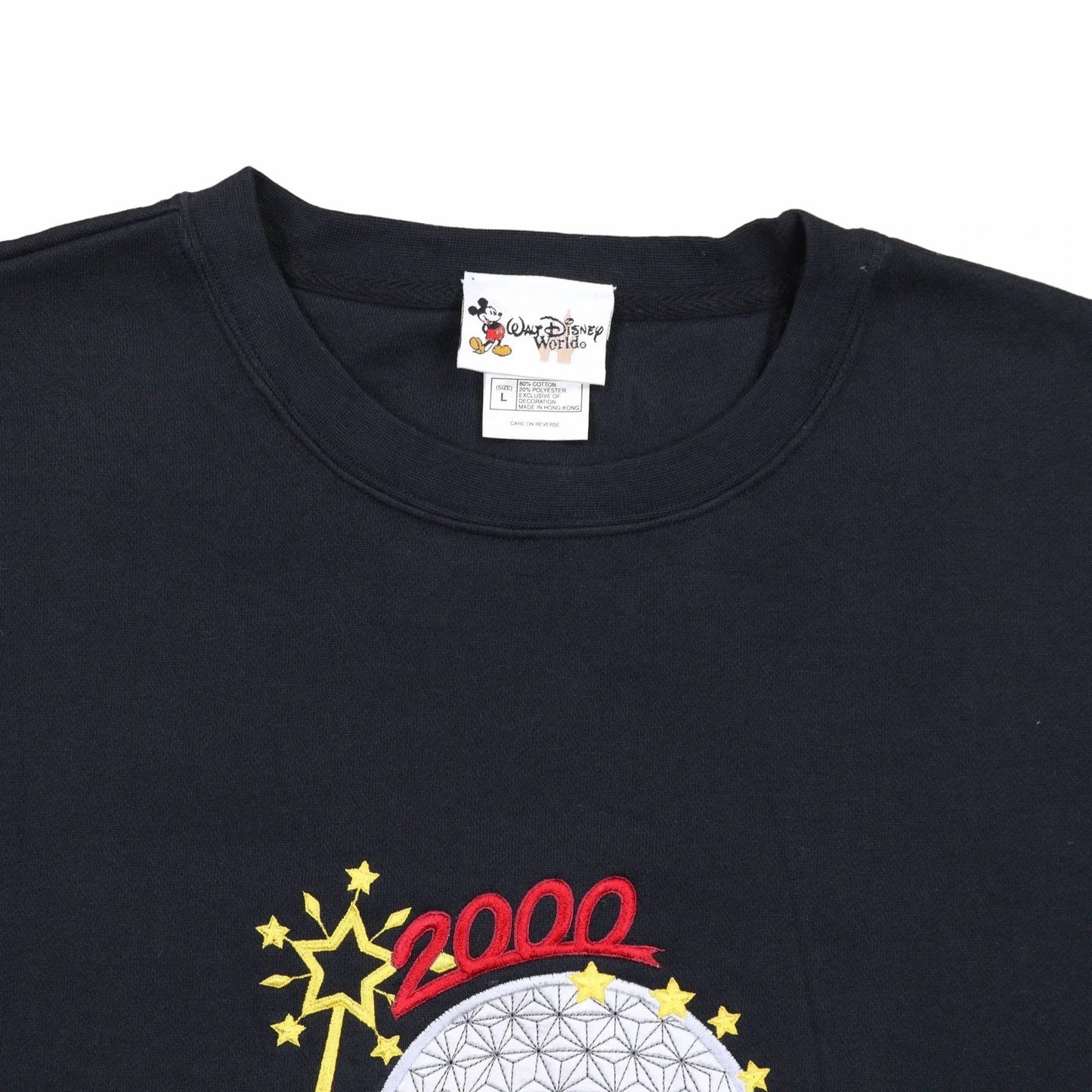 Disney Black Sweatshirt - L