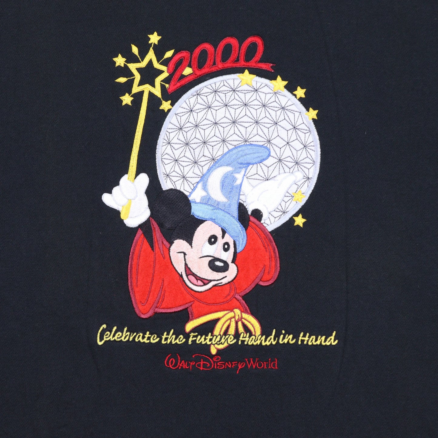 Disney Black Sweatshirt - L