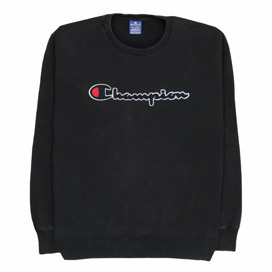 Champion Black Sweatshirt - L