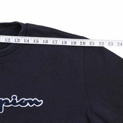 Champion Black Sweatshirt - L