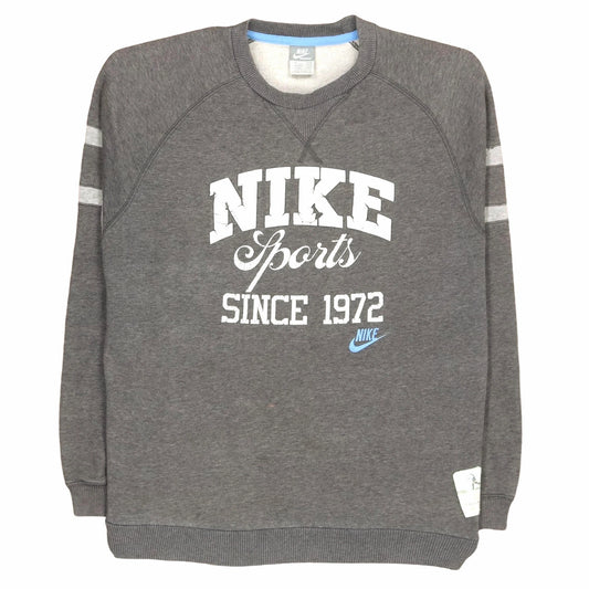 Nike Grey Sweatshirt - M