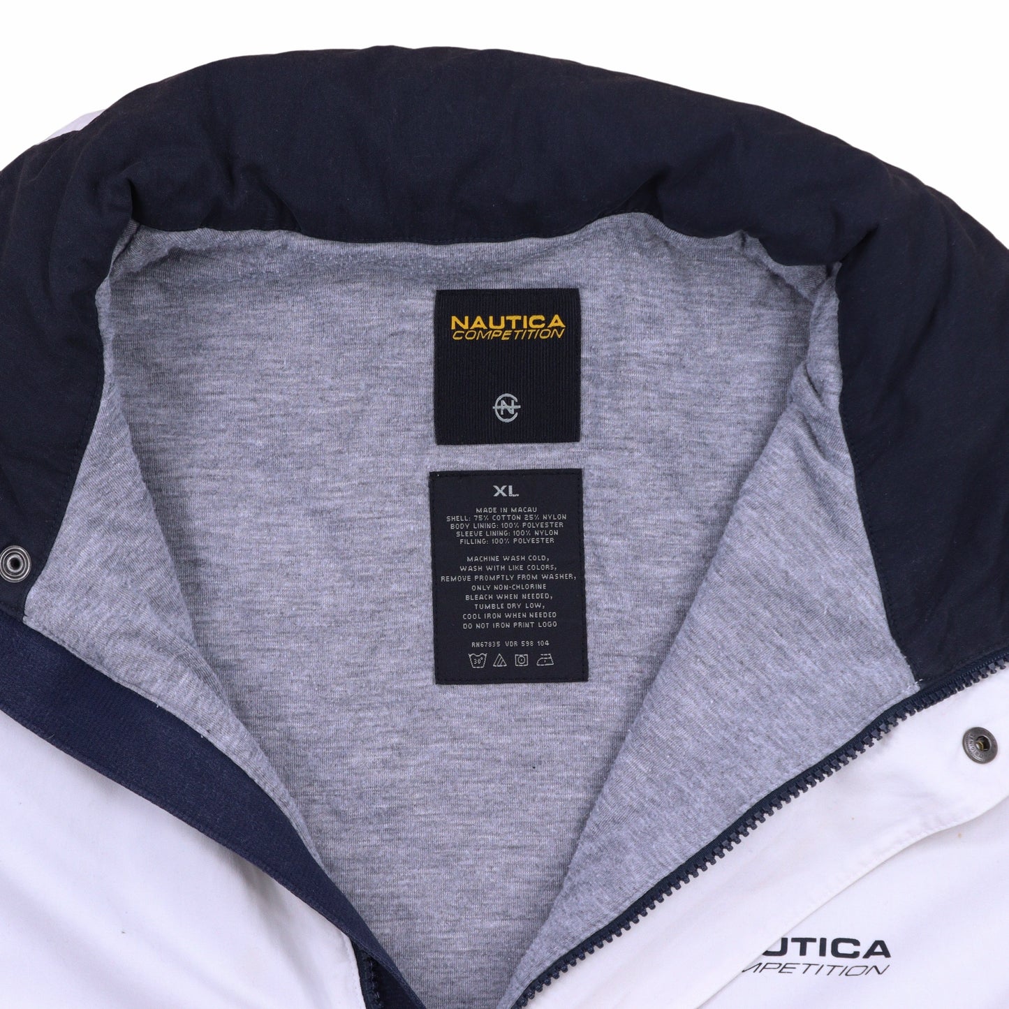 Nautica White Jacket - L