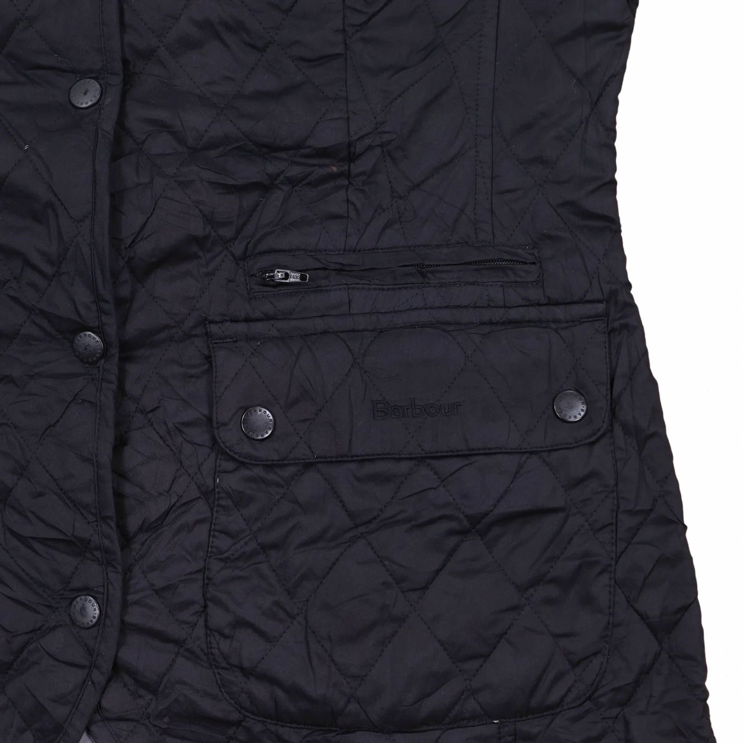 Barbour Brown Puffer - S