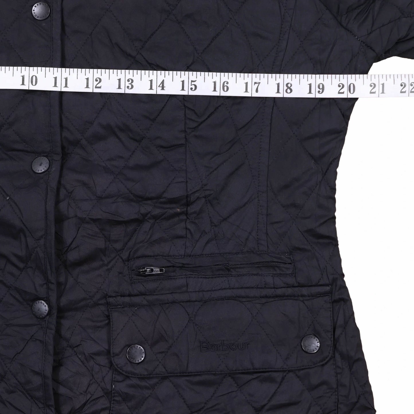 Barbour Brown Puffer - S