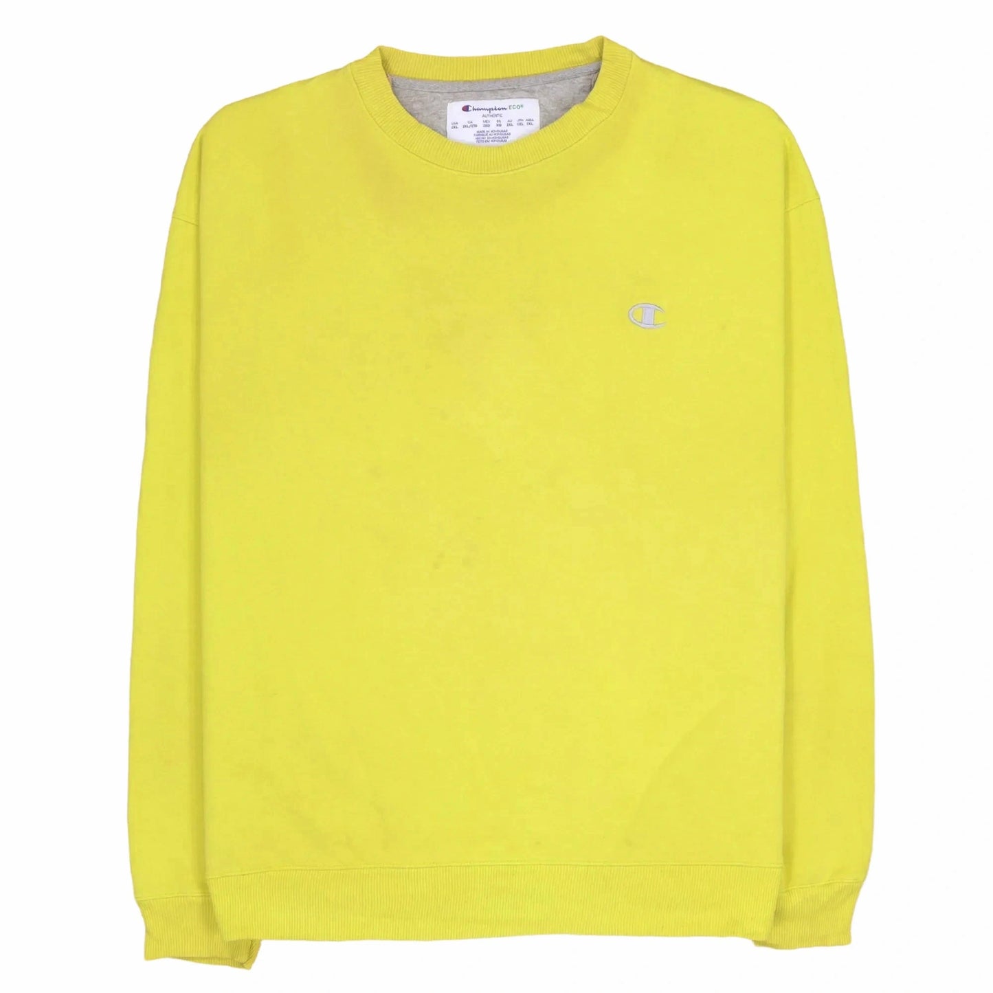 Champion Yellow Sweatshirt - XL