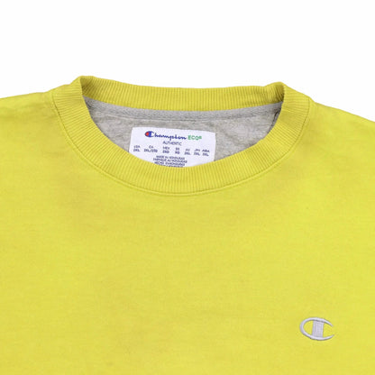 Champion Yellow Sweatshirt - XL