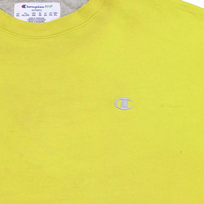 Champion Yellow Sweatshirt - XL