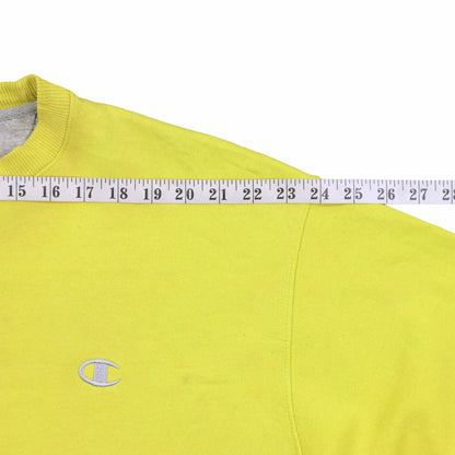 Champion Yellow Sweatshirt - XL