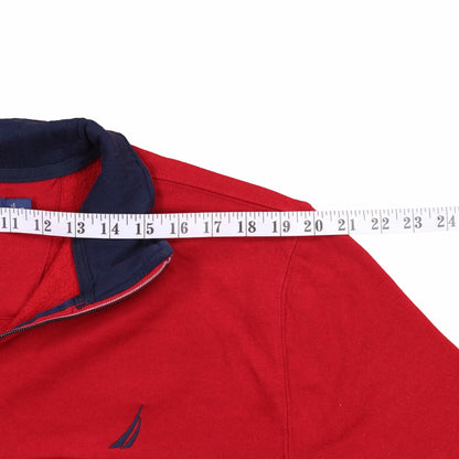 Nautica Red Sweatshirt - L