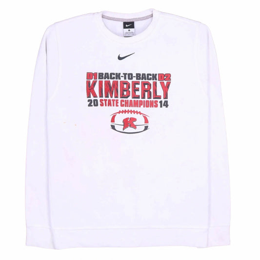 Nike White Sweatshirt - S