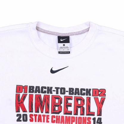 Nike White Sweatshirt - S