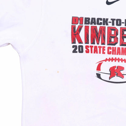 Nike White Sweatshirt - S