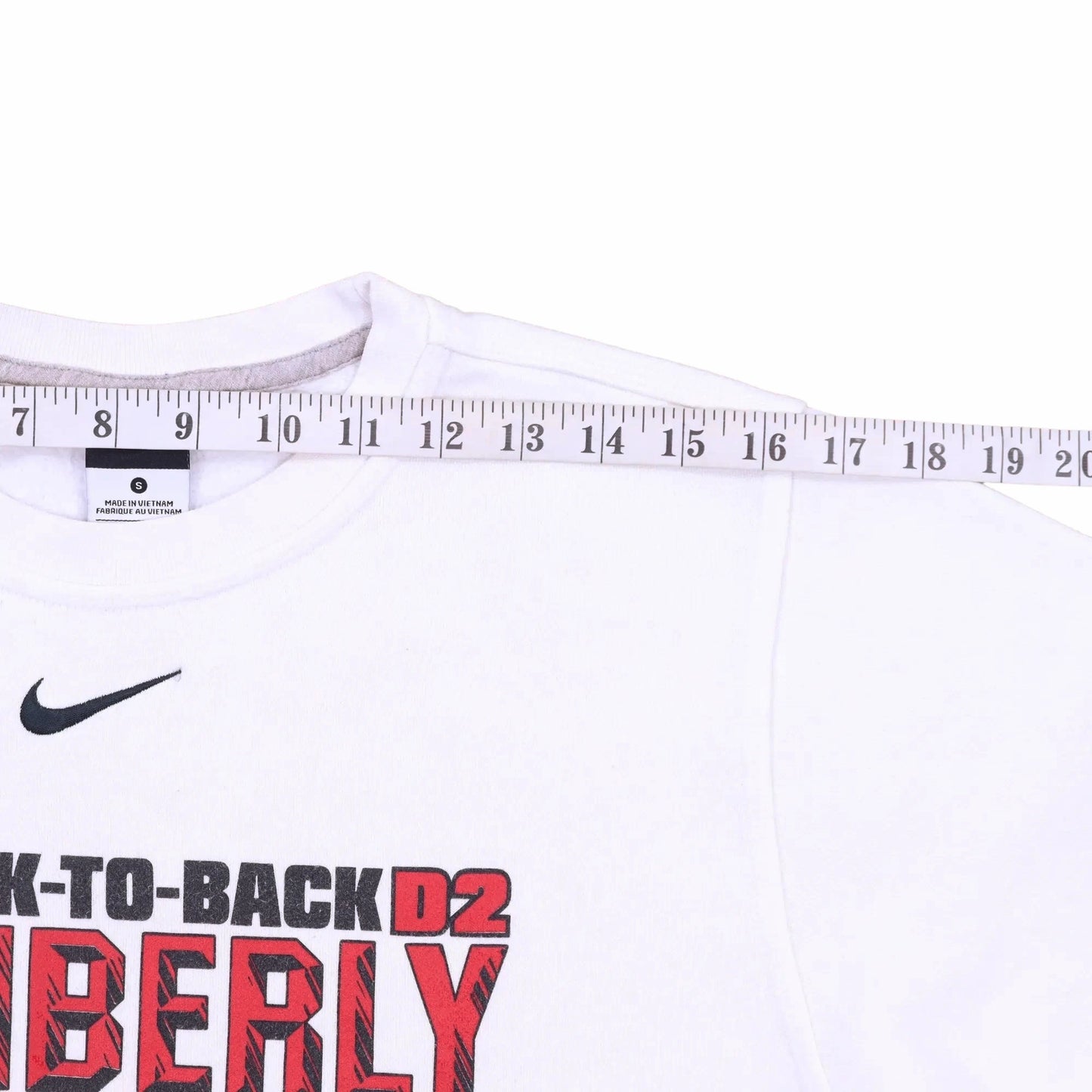 Nike White Sweatshirt - S