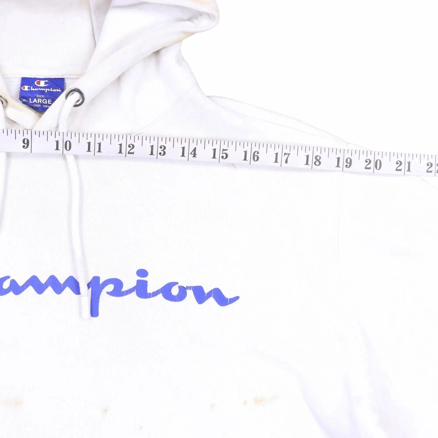 Champion White Sweatshirt - S