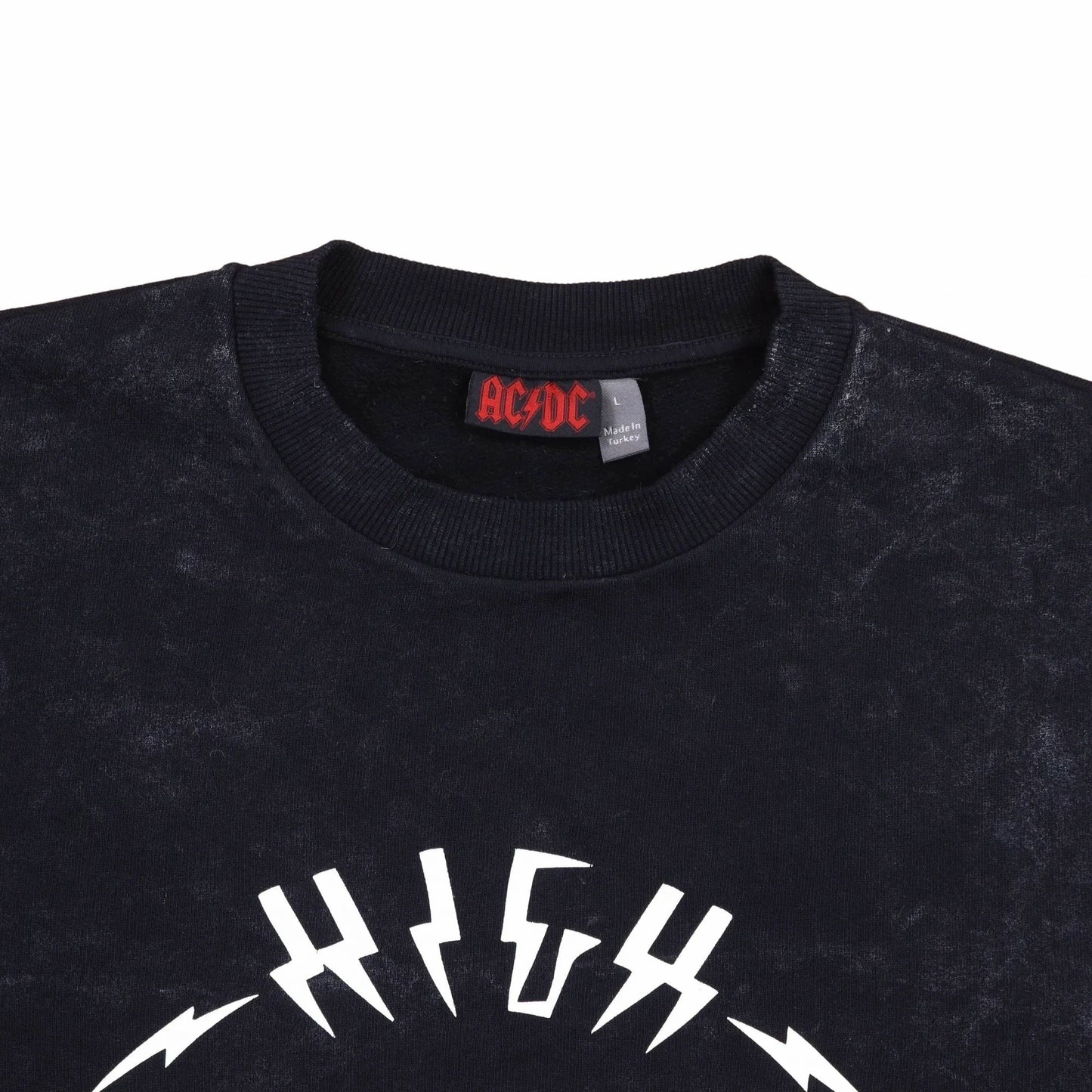 Unbranded Black Sweatshirt - L