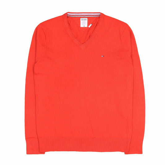 Tommy Hilfiger Orange Sweatshirt - S