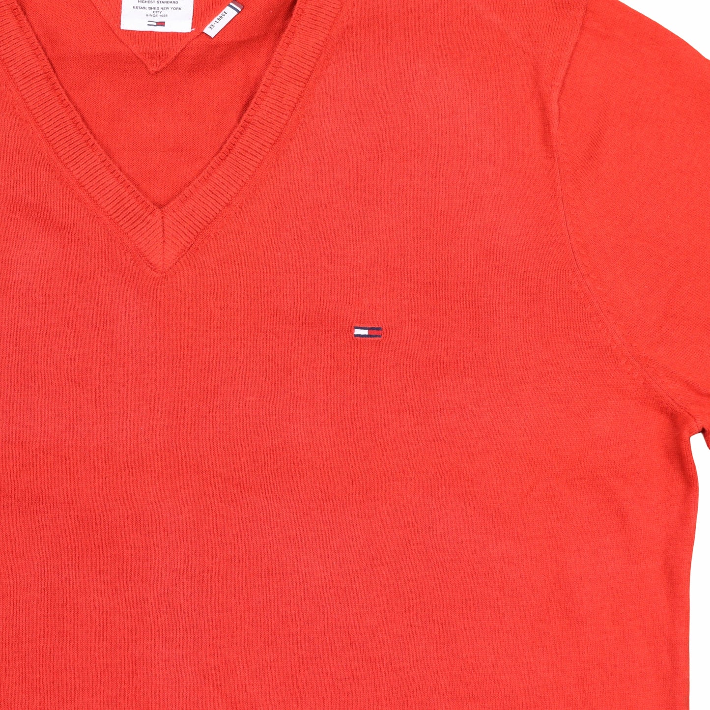 Tommy Hilfiger Orange Sweatshirt - S