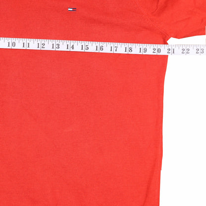 Tommy Hilfiger Orange Sweatshirt - S