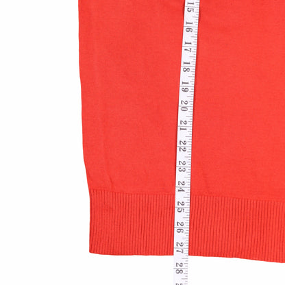 Tommy Hilfiger Orange Sweatshirt - S