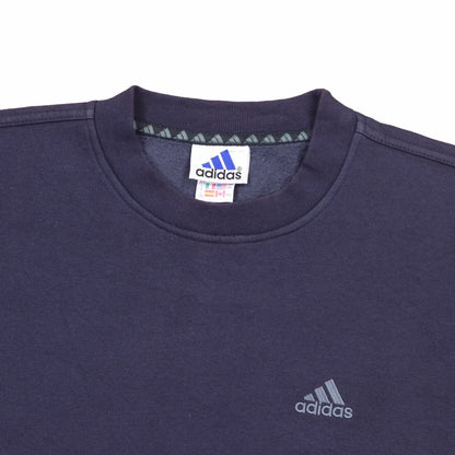 Adidas Blue Sweatshirt - M