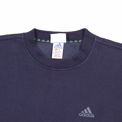 Adidas Blue Sweatshirt - M