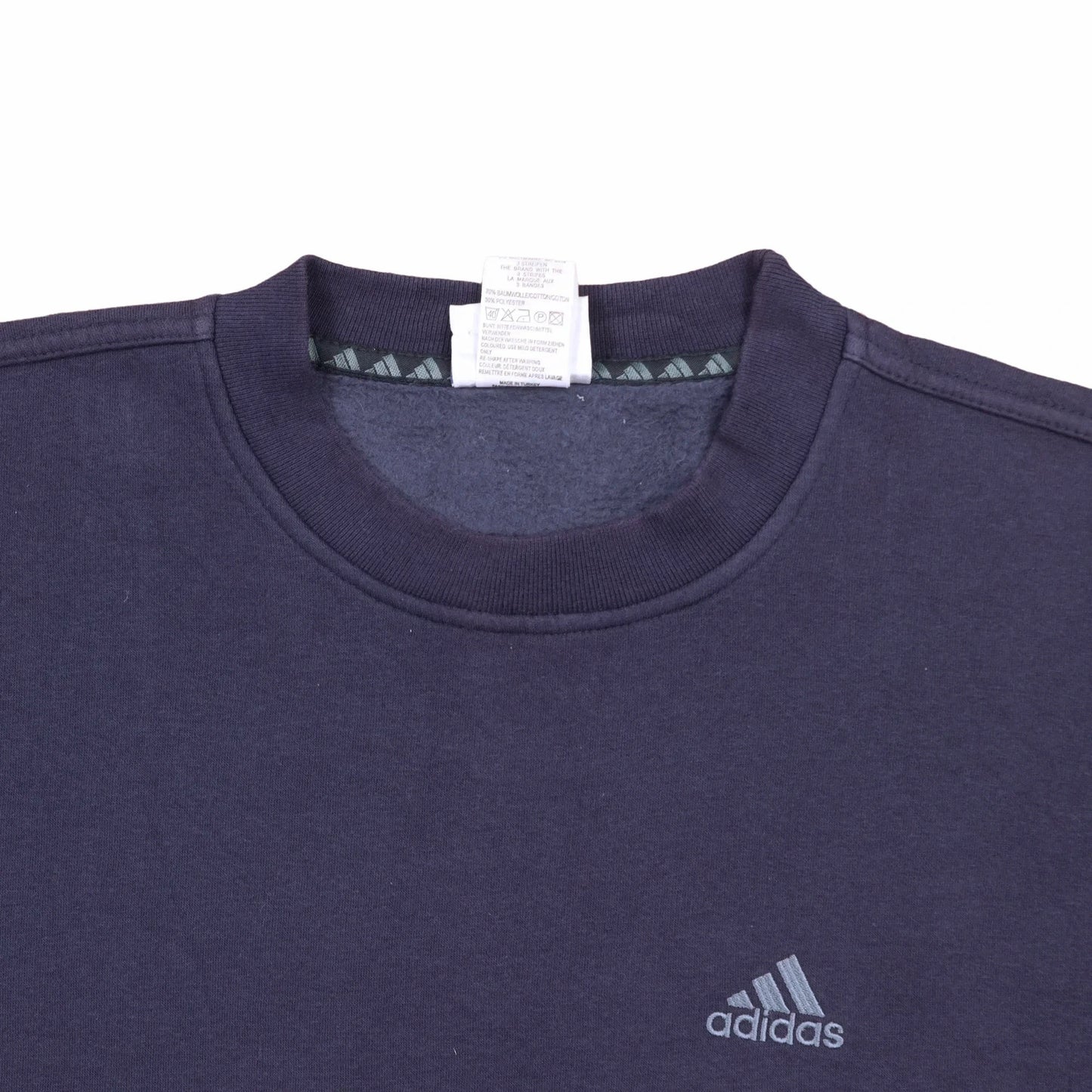Adidas Blue Sweatshirt - M